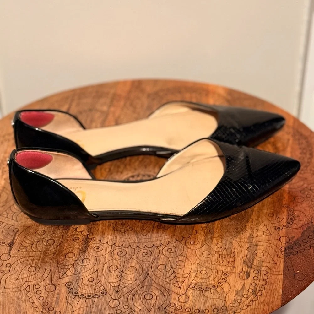 Circus by Sam Edelman Black Pointed Toe Flats - Picture 3 of 6